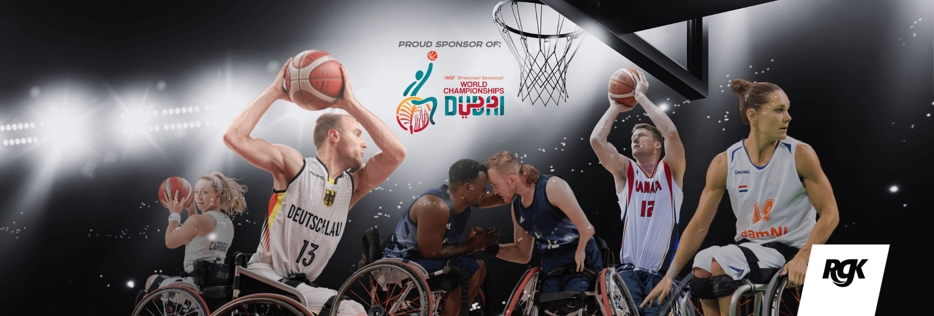 RGK sponzoruje mistrovství světa v basketbalu vozíčkářů v Dubaji