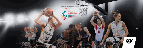 RGK sponzoruje mistrovství světa v basketbalu vozíčkářů v Dubaji