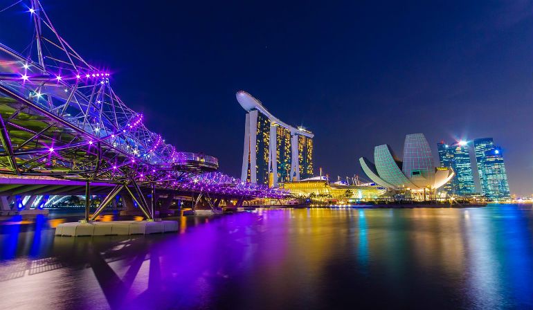 singapur Nejdostupnější bezbariérové města