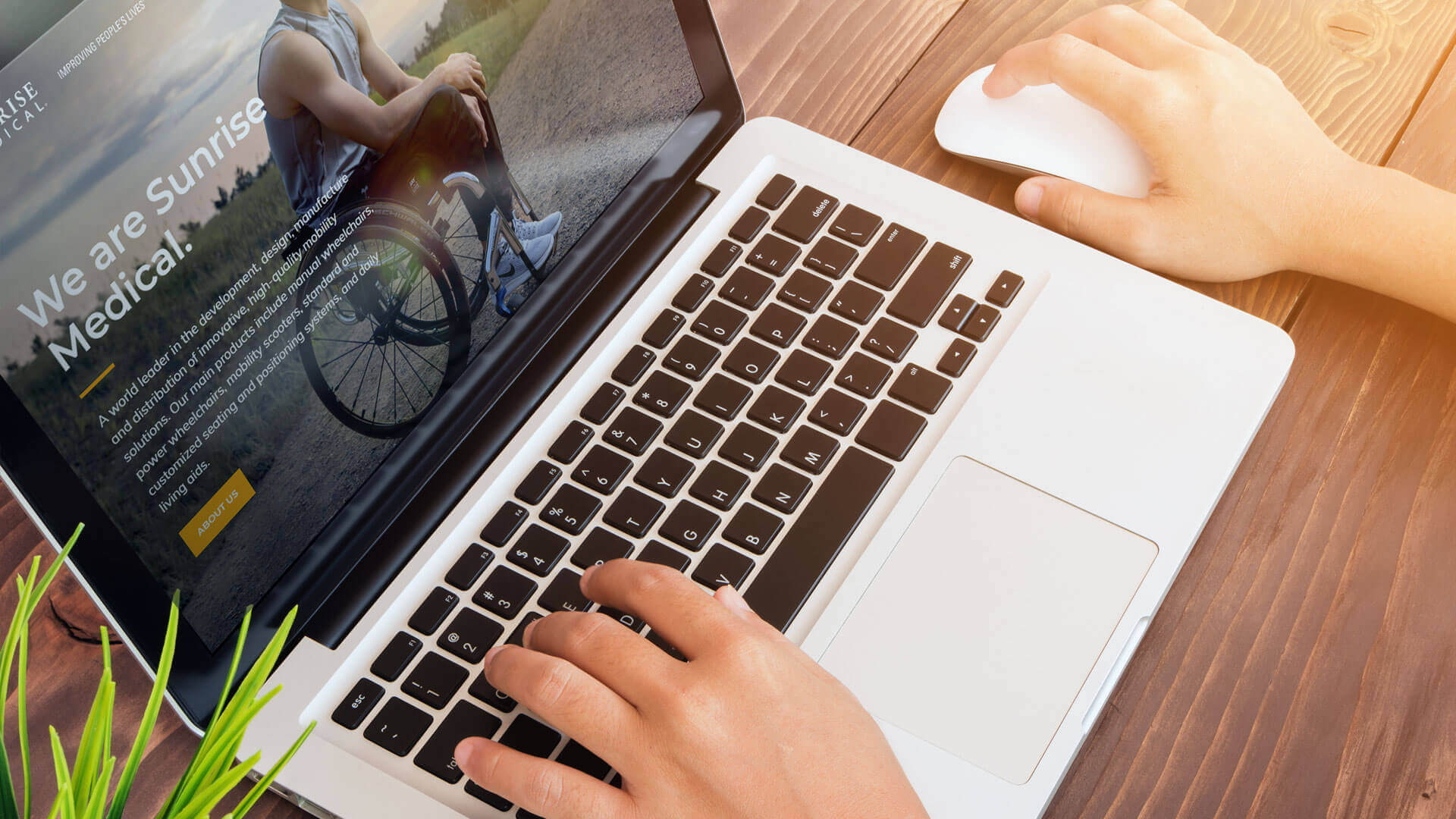 Společnost Sunrise Medical oznamuje spuštění nových mezinárodních internetových stránek
